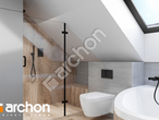 gotowy projekt Dom w borówkach (GN) Wizualizacja łazienki (wizualizacja 3 widok 2)