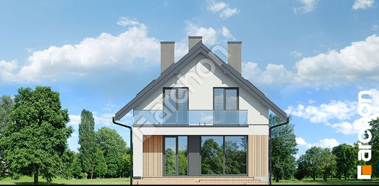Elewacja ogrodowa projekt dom w sasankach 5 d3d9216a3a0c67632941c2864c06b953  267