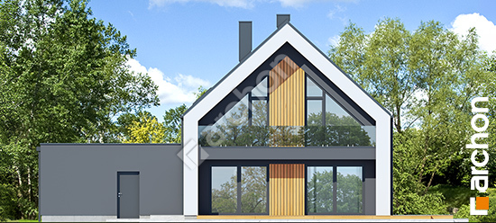 Elewacja ogrodowa projekt dom w jaskrzynach 2 g2ae 2f609c749306c377e19652c59a0650c9  267