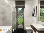 gotowy projekt Dom w lipiennikach 2 (E) OZE Wizualizacja łazienki (wizualizacja 3 widok 2)