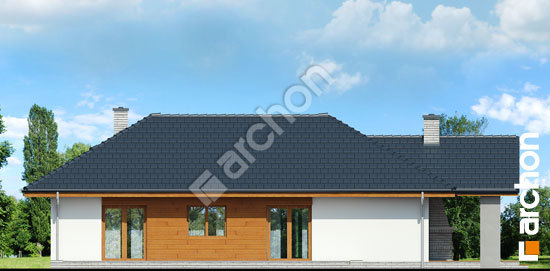 Elewacja boczna projekt dom w salsefiach ver 2 c3136e54477ef64175934463f0389b28  266