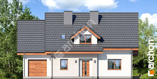 Elewacja frontowa projekt dom w zielistkach 5 g a479db4fe2d61c03645670c52806ae55  264