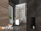gotowy projekt Dom w topinamburach (G2A) Wizualizacja łazienki (wizualizacja 3 widok 7)