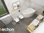 gotowy projekt Dom w malinówkach 30 Wizualizacja łazienki (wizualizacja 3 widok 4)