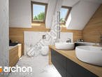 gotowy projekt Dom w kokoryczkach 2 (G2) Wizualizacja łazienki (wizualizacja 3 widok 1)