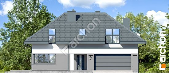 Elewacja frontowa projekt dom w dabecjach 5 g2 ec05494051f86387c47e23adc4849abd  264