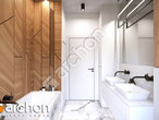 gotowy projekt Dom w kruszczykach 10 (E) OZE Wizualizacja łazienki (wizualizacja 3 widok 2)