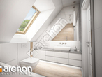 gotowy projekt Dom w sasankach (A) Wizualizacja łazienki (wizualizacja 3 widok 3)