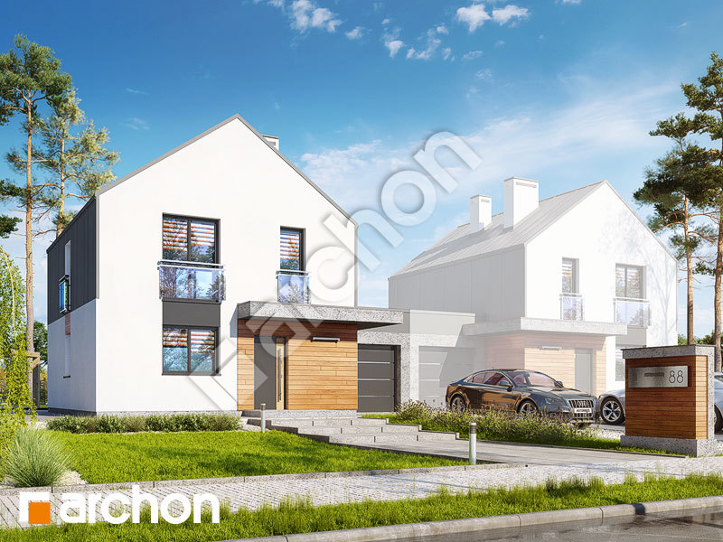 gotowy projekt Dom w arkadiach 3 (GBT) 