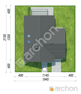 gotowy projekt Dom w ignamach (GE) sytuacja