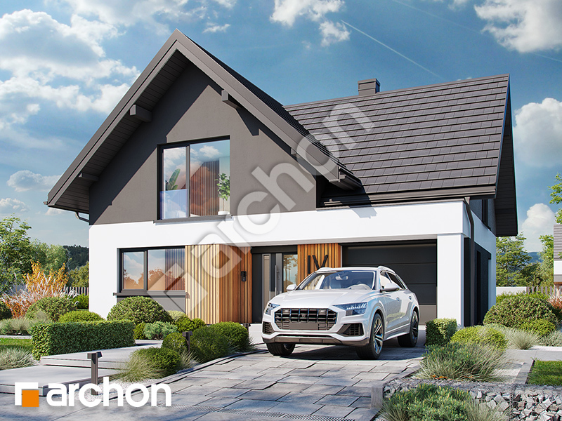 gotowy projekt Dom w ignamach (GE) widok 1