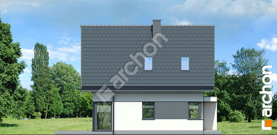 Elewacja boczna projekt dom na wzgorzu 2 n e099880ef90c88147c7dbe8cafae54f8  266