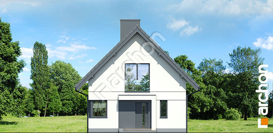 Elewacja frontowa projekt dom na wzgorzu 2 n dbe1f11c7cff53e65a43a69209ca506e  264