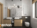 gotowy projekt Dom w rumiankach 3 Wizualizacja łazienki (wizualizacja 3 widok 1)