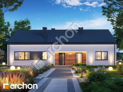 gotowy projekt Dom w rumiankach 3 