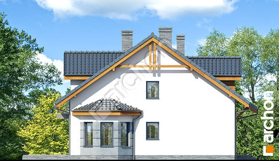 Elewacja boczna projekt dom w ostrozkach 5 b 7f36bb2b5e355982730f7d55b3917281  266