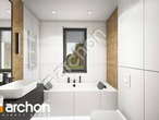 gotowy projekt Dom w dabecjach (PD) Wizualizacja łazienki (wizualizacja 3 widok 1)