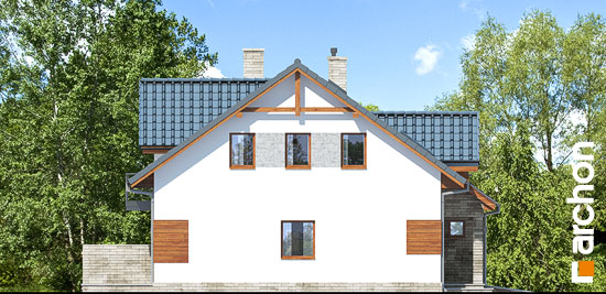 Elewacja boczna projekt dom w klematisach 10 ab 6913af40e52350f94cdd07b56dfcaf4d  266