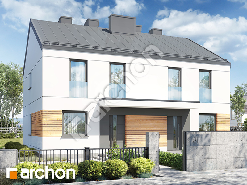 gotowy projekt Dom w tunbergiach (R2) 