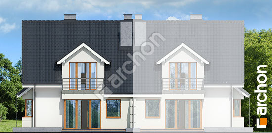 Elewacja ogrodowa projekt dom w klematisach 7 b ver 3 d5812b2f3df7e9c197f077ae90a294a6  267