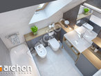 gotowy projekt Dom w sasankach 3 Wizualizacja łazienki (wizualizacja 3 widok 4)
