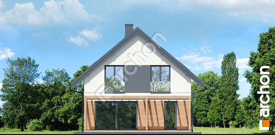 Elewacja ogrodowa projekt dom w malinowkach 26 e oze 5219684549db62d00bf6a03417cd9d46  267