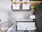 gotowy projekt Dom w malinówkach 26 (E) OZE Wizualizacja łazienki (wizualizacja 3 widok 4)