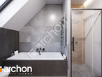 gotowy projekt Dom w malinówkach 26 (E) OZE Wizualizacja łazienki (wizualizacja 3 widok 3)
