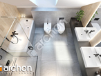gotowy projekt Dom w szmaragdach 3 (G2A) Wizualizacja łazienki (wizualizacja 3 widok 4)