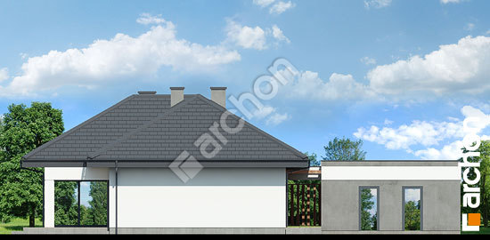 Elewacja ogrodowa projekt dom w calandivach g2 5915051325fa0f365bfbe001330b00d5  267