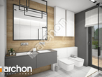 gotowy projekt Dom w calandivach (G2) Wizualizacja łazienki (wizualizacja 3 widok 1)