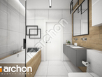 gotowy projekt Dom w calandivach (G2) Wizualizacja łazienki (wizualizacja 3 widok 3)