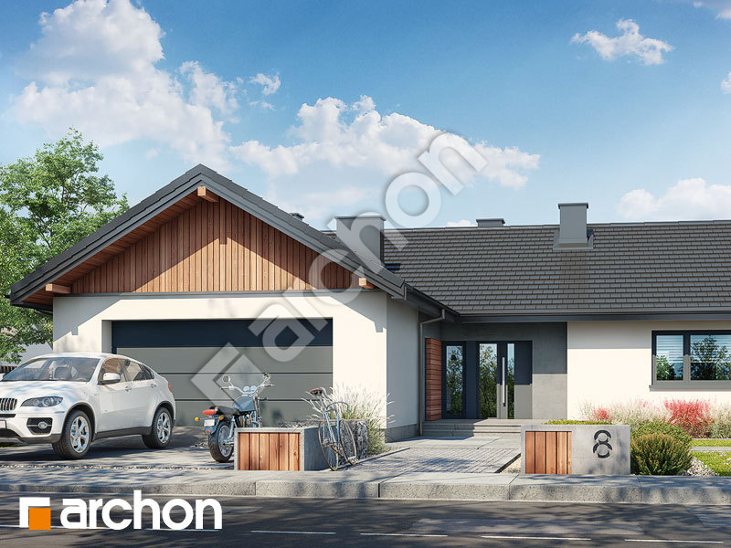 gotowy projekt Dom w berberysach (G2) widok 1