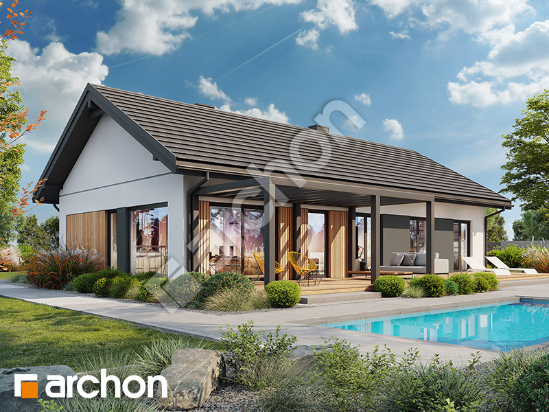 gotowy projekt Dom w kosaćcach 57 