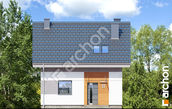Elewacja frontowa projekt dom w arkadiach 751943417161428c7096a5c87f708c96  264