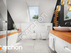 gotowy projekt Dom w srebrzykach (G2) Wizualizacja łazienki (wizualizacja 3 widok 2)