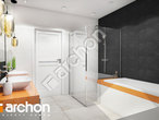 gotowy projekt Dom w srebrzykach (G2) Wizualizacja łazienki (wizualizacja 3 widok 3)