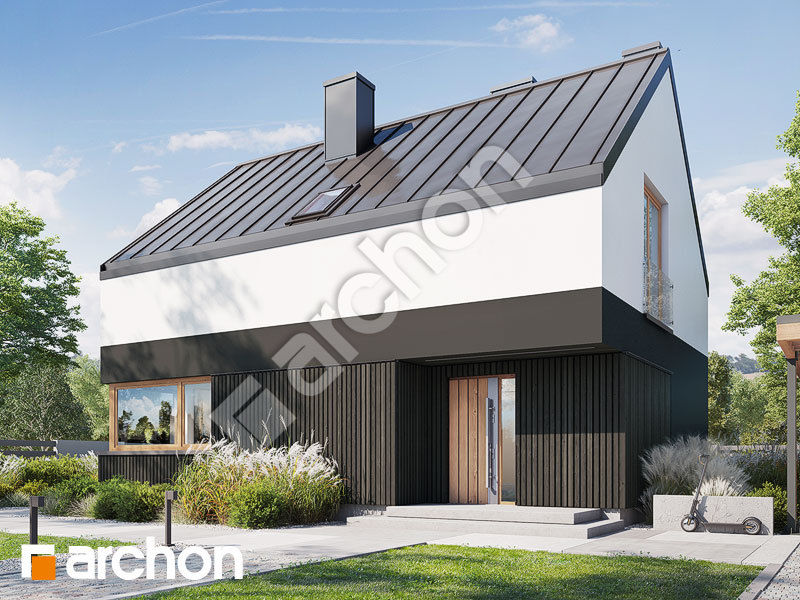 gotowy projekt Dom w krotonach 4 widok 1