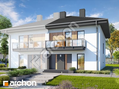 gotowy projekt Dom w bratkach 3 (R2B) 