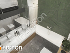 gotowy projekt Dom pod pomarańczą 2 (G) Wizualizacja łazienki (wizualizacja 3 widok 4)