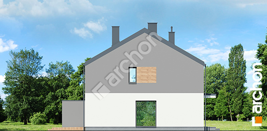 Elewacja boczna projekt dom w riveach 4 r2ba ver 2 f5026130551e5fe933661e9b4a5b8d21  266