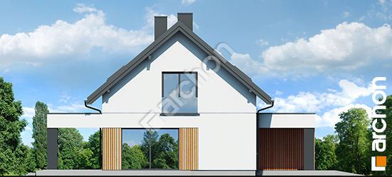 Elewacja boczna projekt dom w perseach g2e 28d61cb6901bc1698aab22219029e6a4  266