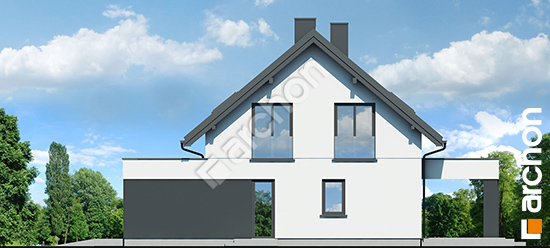 Elewacja boczna projekt dom w perseach g2e aab729525df168efd9b68fba85398a37  265