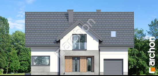 Elewacja frontowa projekt dom w balsamowcach 10 c260ff13d9ee603523f0bfc7f31b276c  264