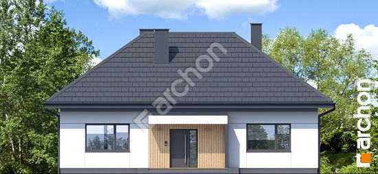 Elewacja frontowa projekt dom w petuniach 2 7c843612a065e42a631d823058c86e8d  264
