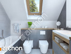 gotowy projekt Dom w sasankach 3 (E) OZE Wizualizacja łazienki (wizualizacja 3 widok 3)