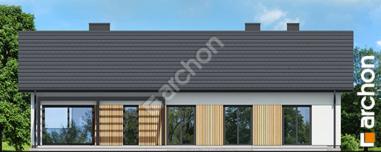 Elewacja ogrodowa projekt dom w goldstarach 3 291bf30d75f41285227112613e851ee9  267