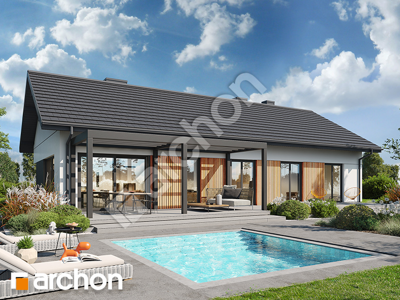 gotowy projekt Dom w goldstarach 3 widok 2