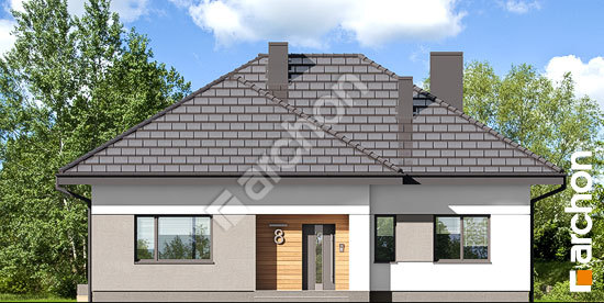Elewacja frontowa projekt dom w modrzykach 4 aea53c40996ae203a81be34de3a1e75f  264