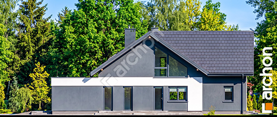 Elewacja boczna projekt dom w pastellach g2e 5325db4d41a8288e72660ba6eca40c57  266